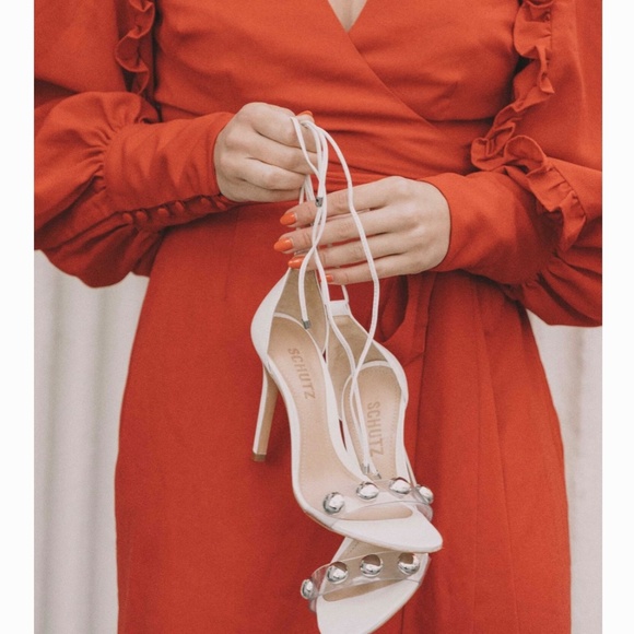 Schutz Ankle Strap Sandal - Picture 6 of 7